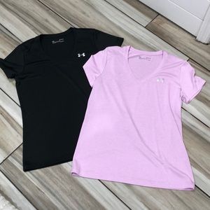 Under Armour HeatGear loose tops Size Med